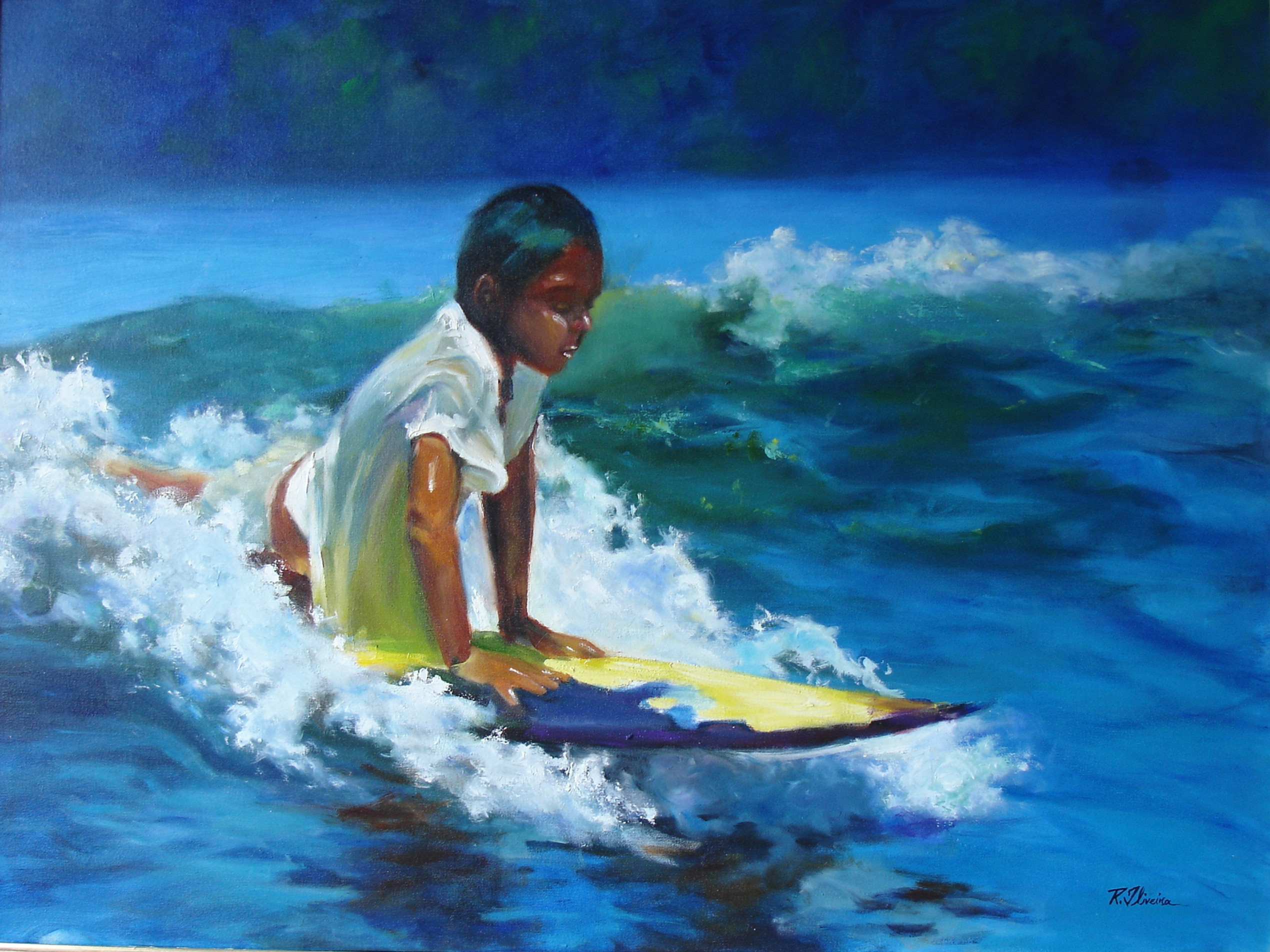 QUADRO "ESCOLA DE SURF"