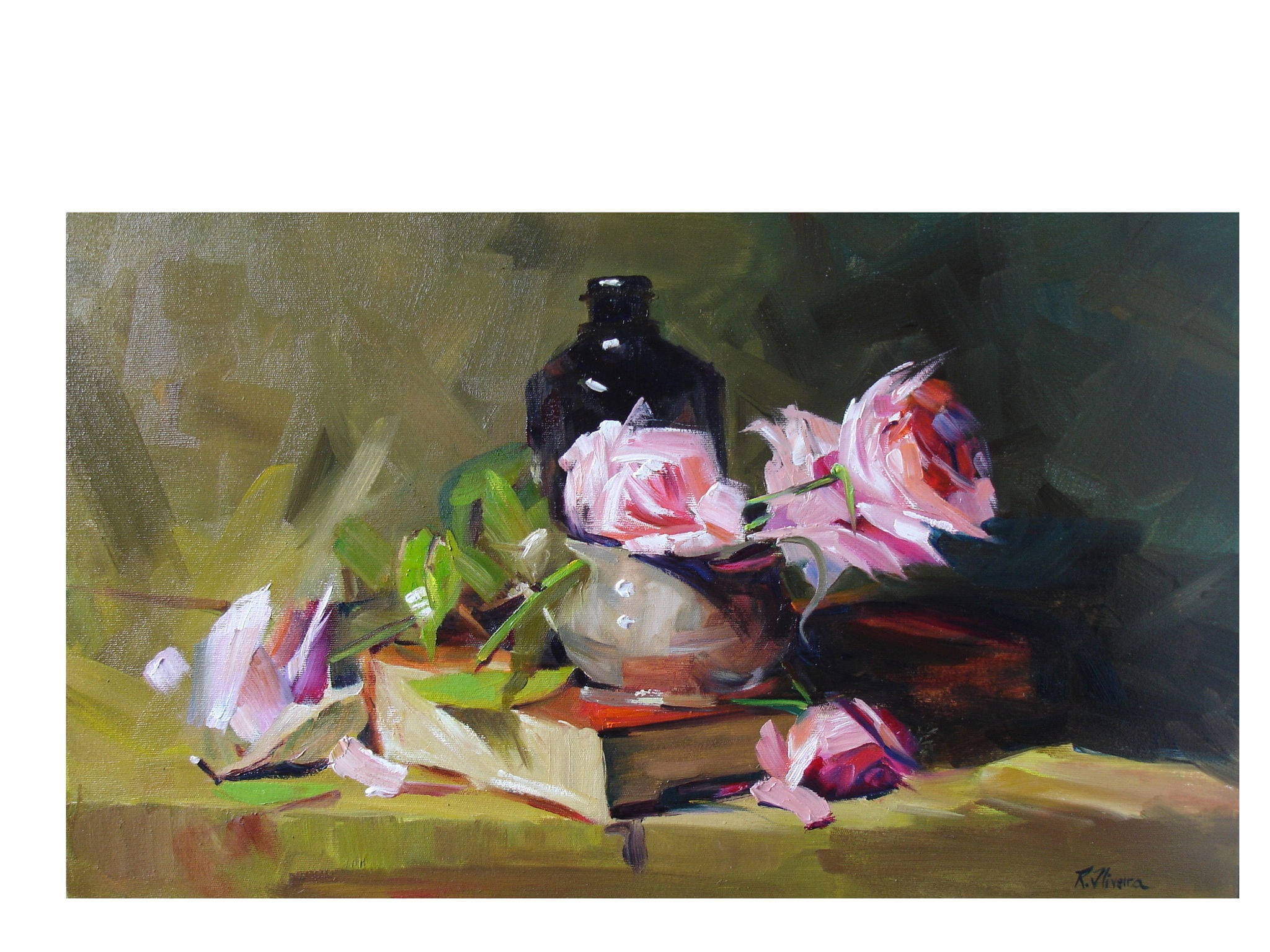 QUADRO "POESIA E ROSAS"