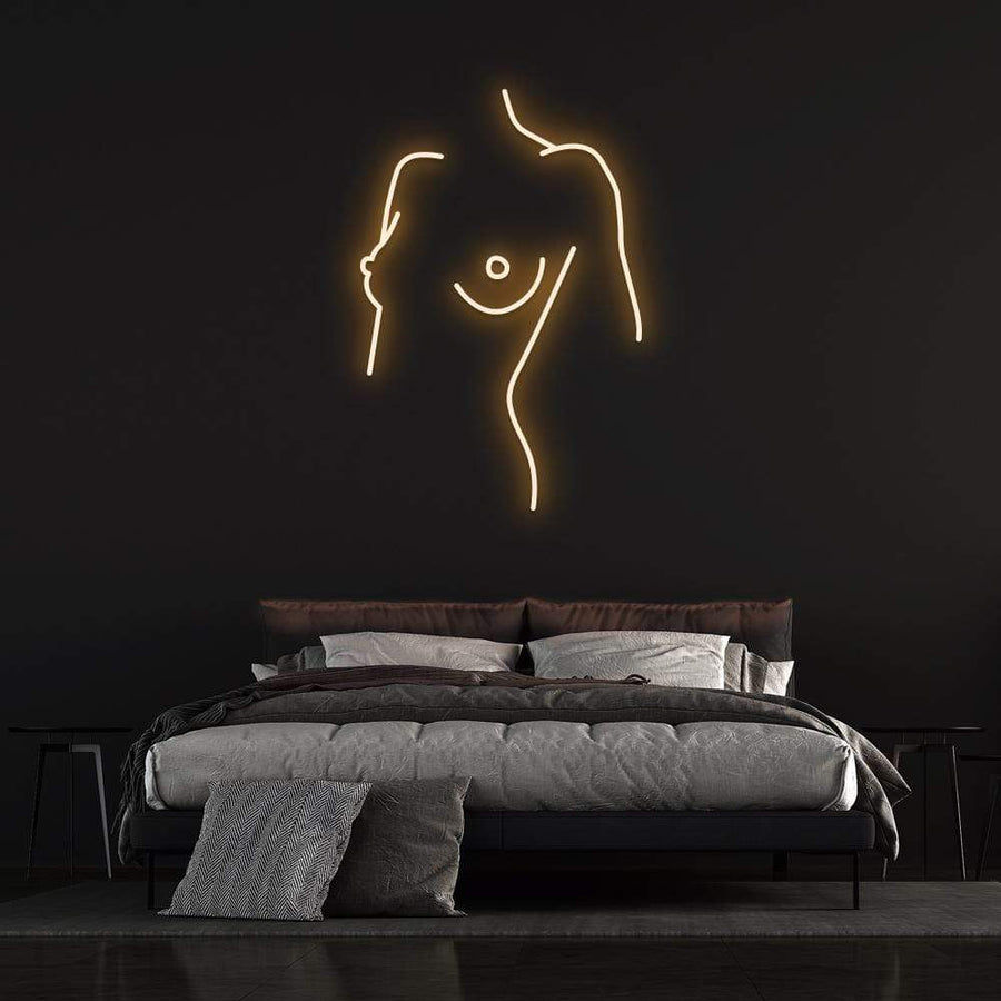 Thumbnail: Woman Body I Love You LED Neon Sign, Neon Sign Custom, Home Decor, Gift Neo