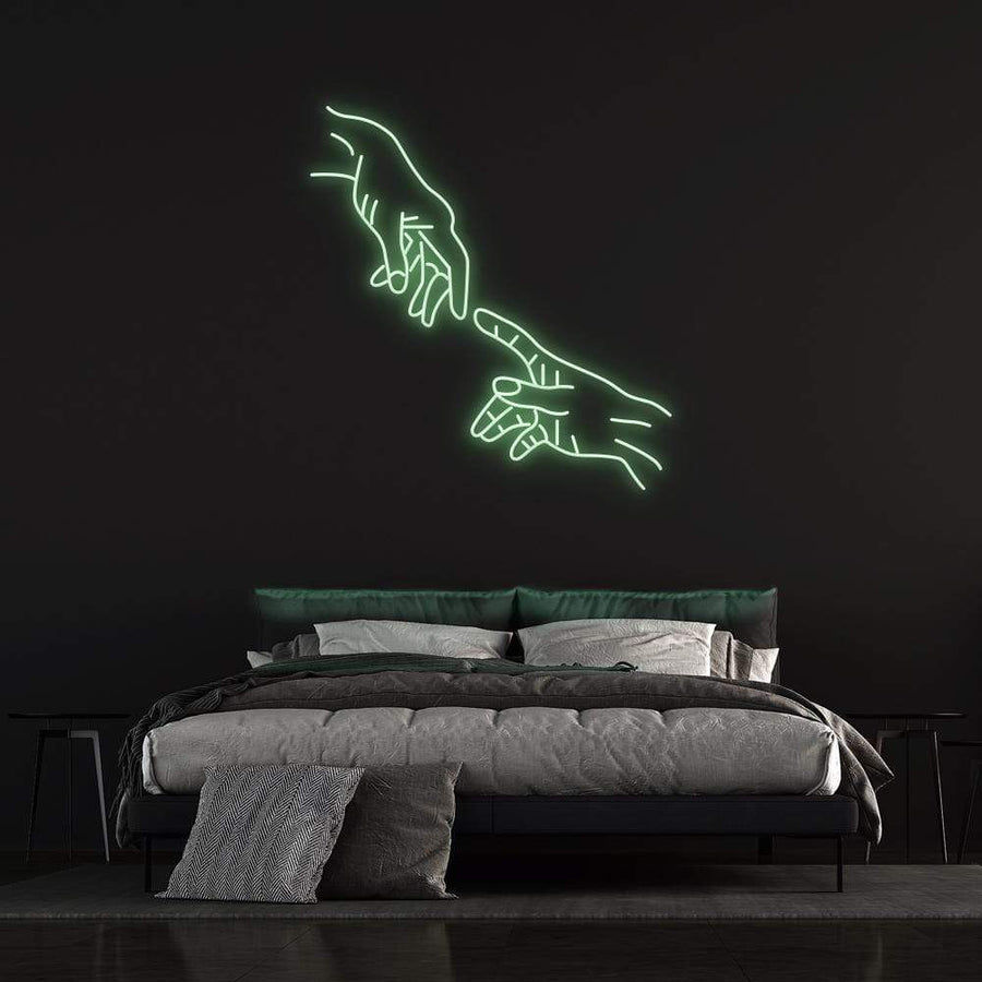 Thumbnail: Hands Of God LED Neon Sign, Neon Sign Custom, Home Decor