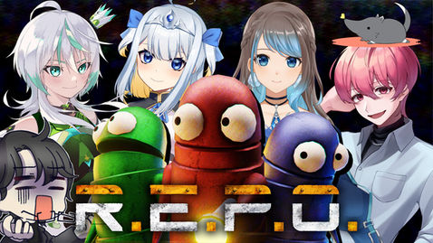 【話題の協力型ホラーゲーム】『R.E.P.O.』を6人で実況プレイ!6月22日21時より配信!