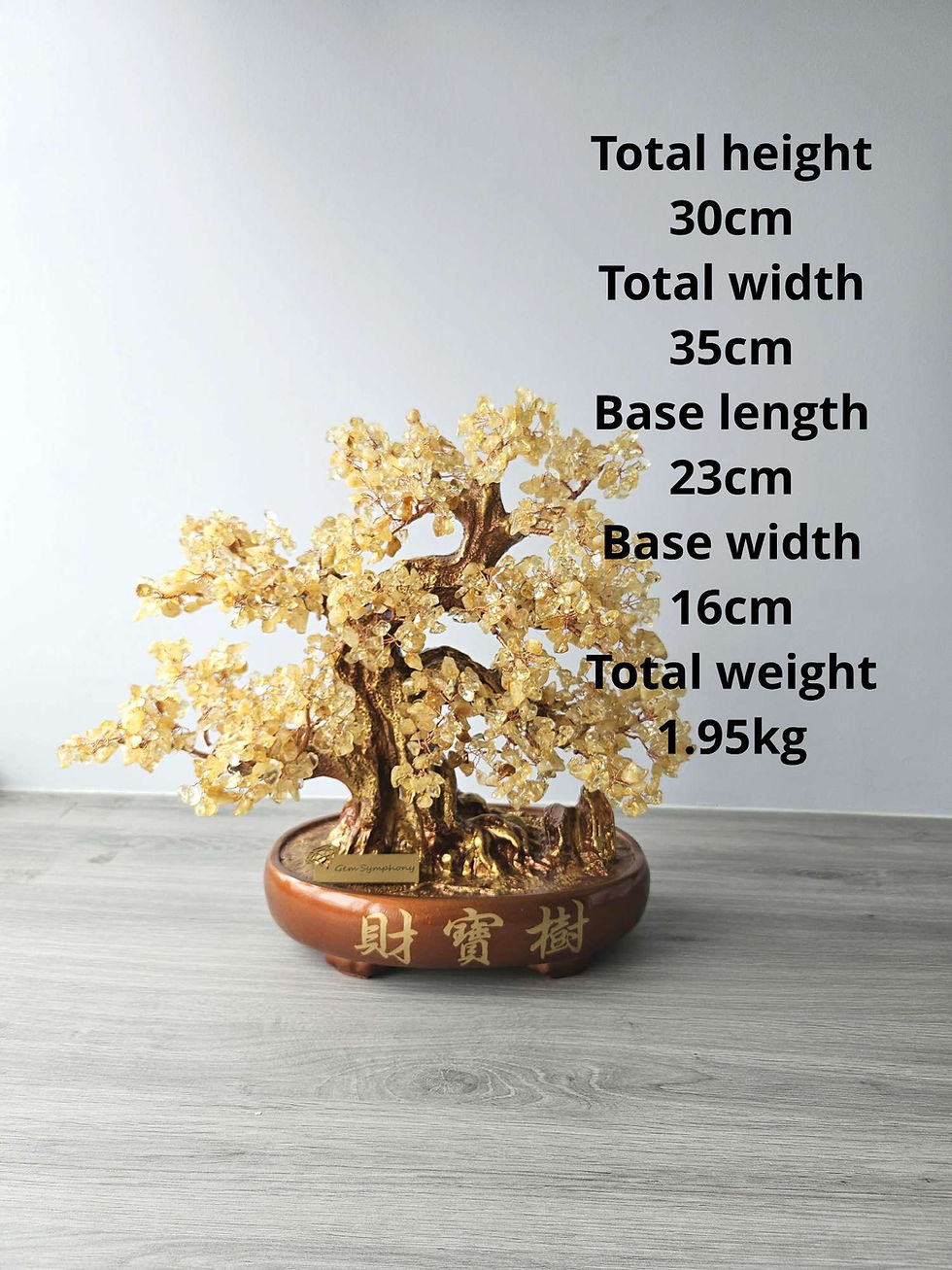 Thumbnail: Natural Citrine Money Tree 1.95kg H30cm