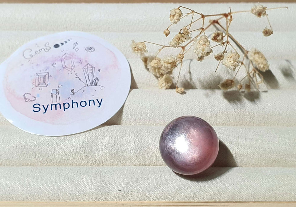 Lithium Mica Lepidolite Mini Sphere