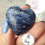 Thumbnail: Sodalite Heart Pendants 30mm