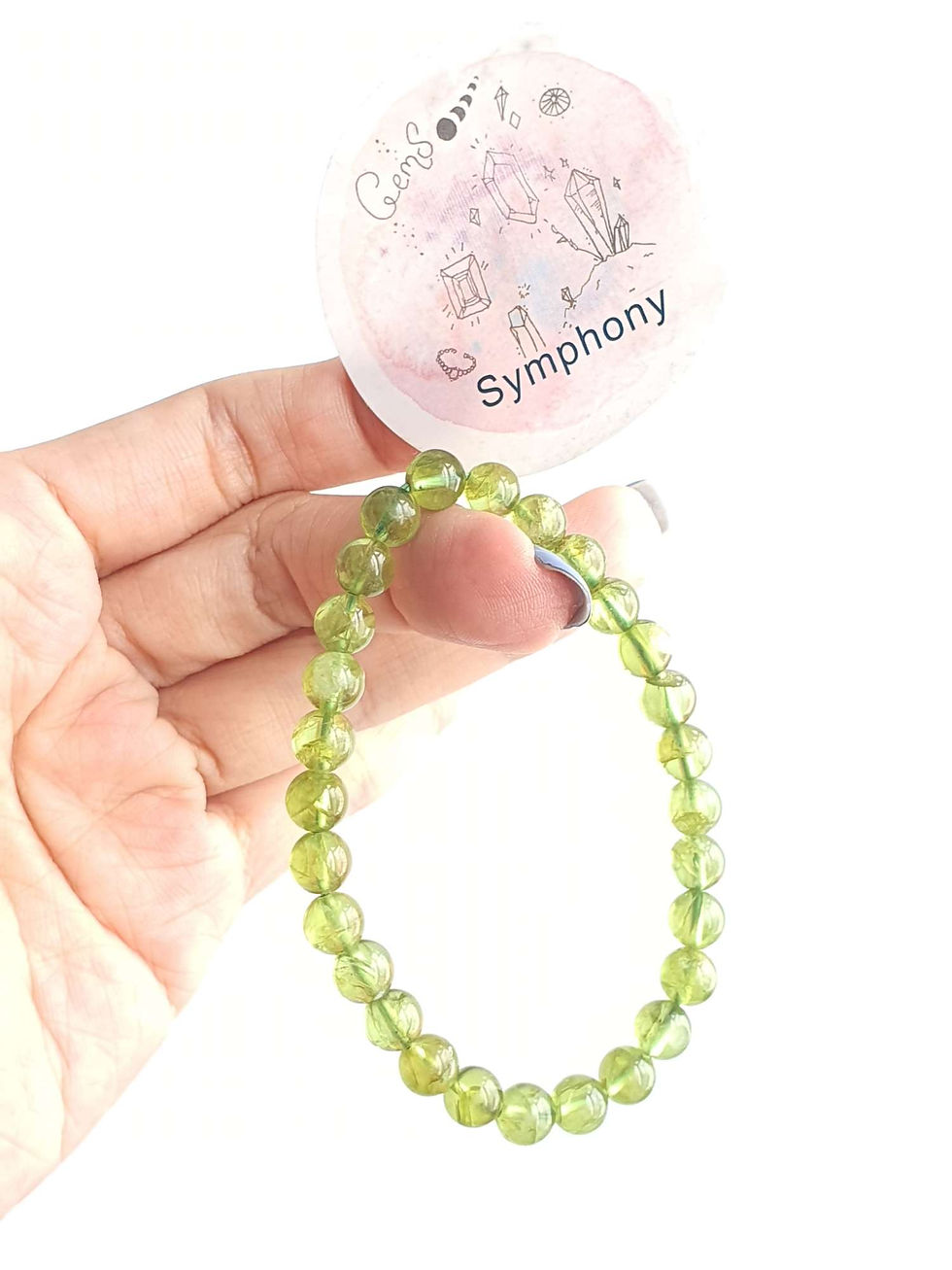 Super Rare Peridot energy bracelets Brazil AAAA)