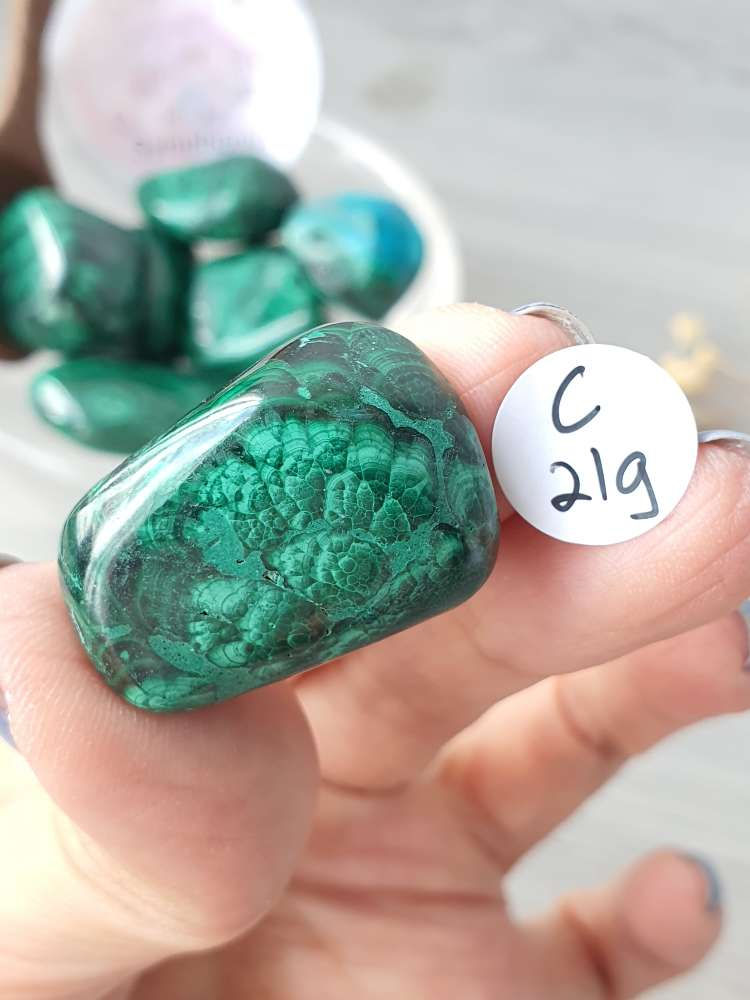 縮圖：Malachite Tumbles