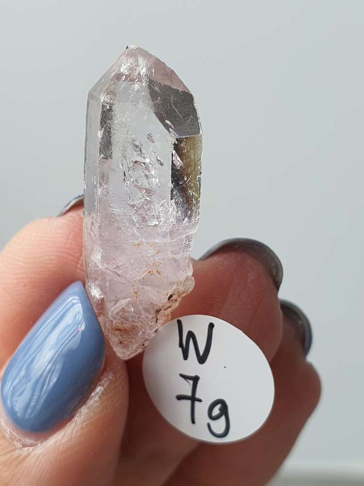 縮圖：Rare Raw Amethyst Herkimer Diamond 