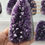縮圖：Raw ESP Uruguay Amethyst Drusy Geodes (AAA)
