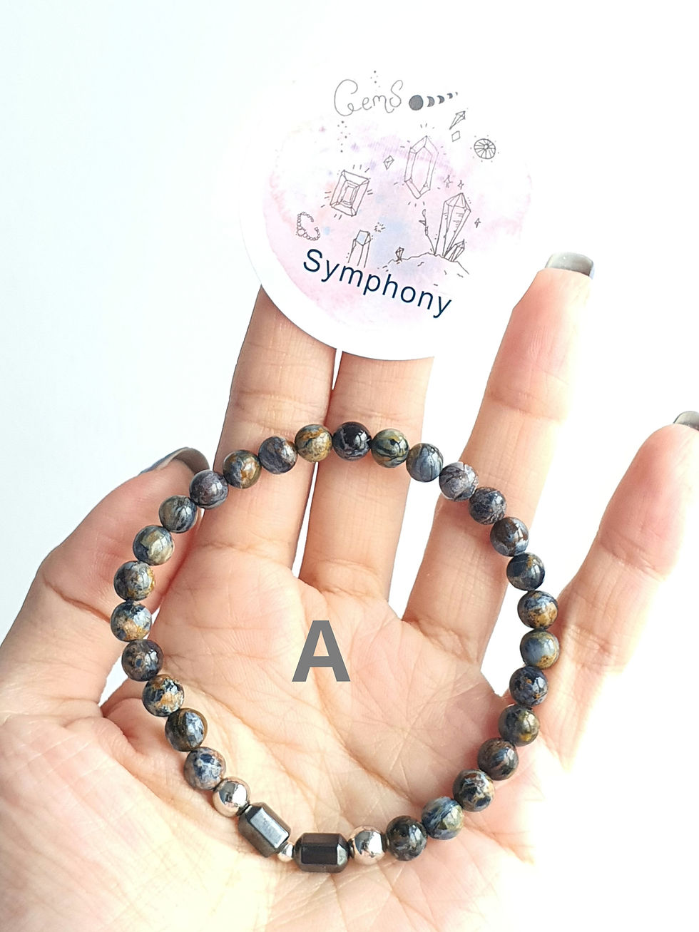 Thumbnail: Men's bracelet >Customised small beads series
