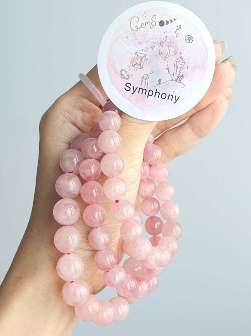 Rose Quartz Bracelets 10mm / 11.5mm