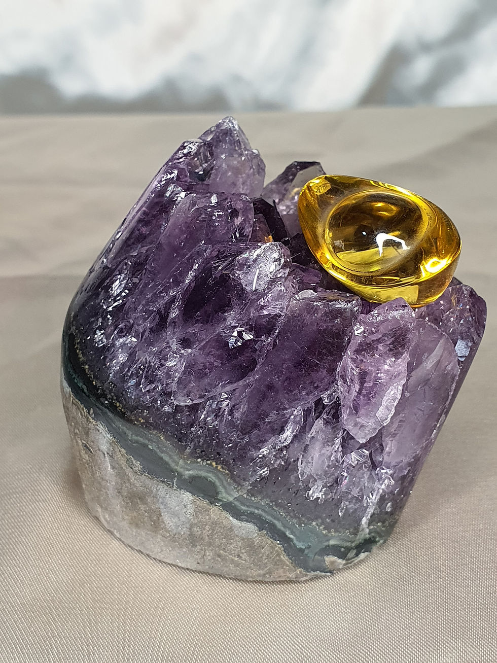 Brazilian Amethyst Geode 190g