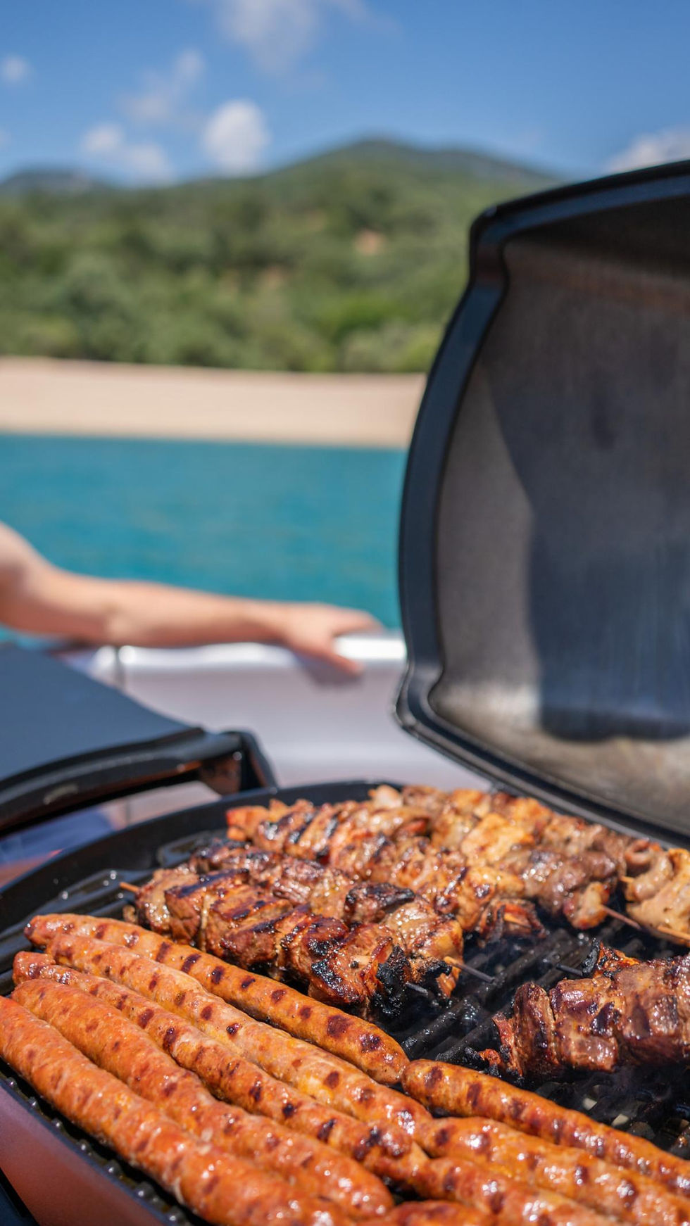barbecue sur l'eau Corse