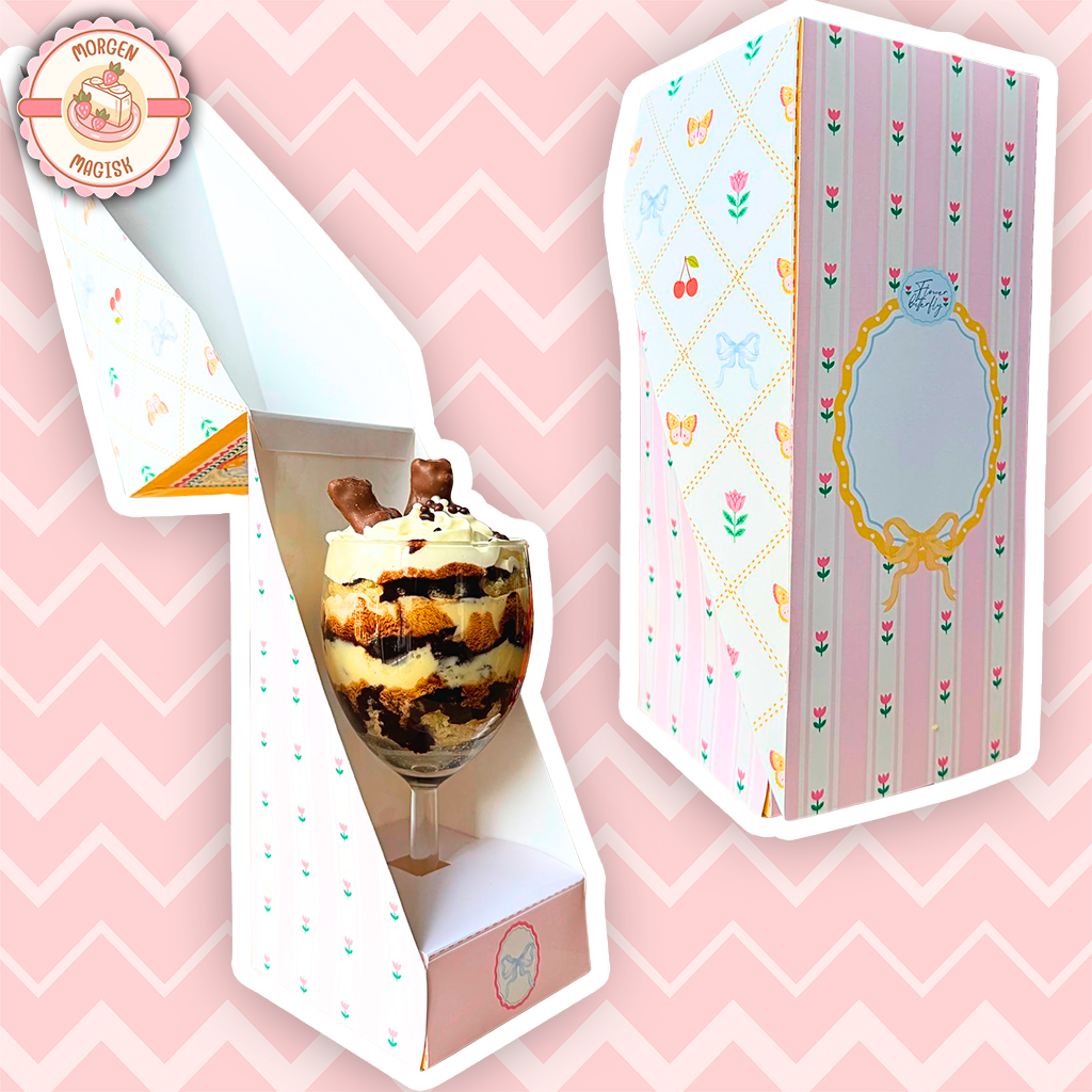 🍫 🍫 Magisk Dessertkopp – Sjokoladedrøm i gaveboks ✨