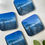 Thumbnail: ‘Cloud Line’ Coasters (Set of Four)