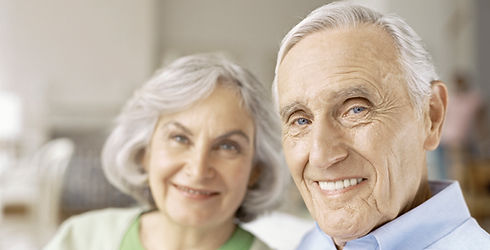Senior Couple Smiling
