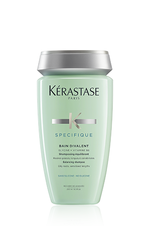 Shampoo for oily roots and dry ends