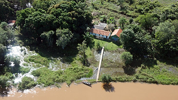 Aerial Photo of the Camping Place | Pantanal Trackers Tours