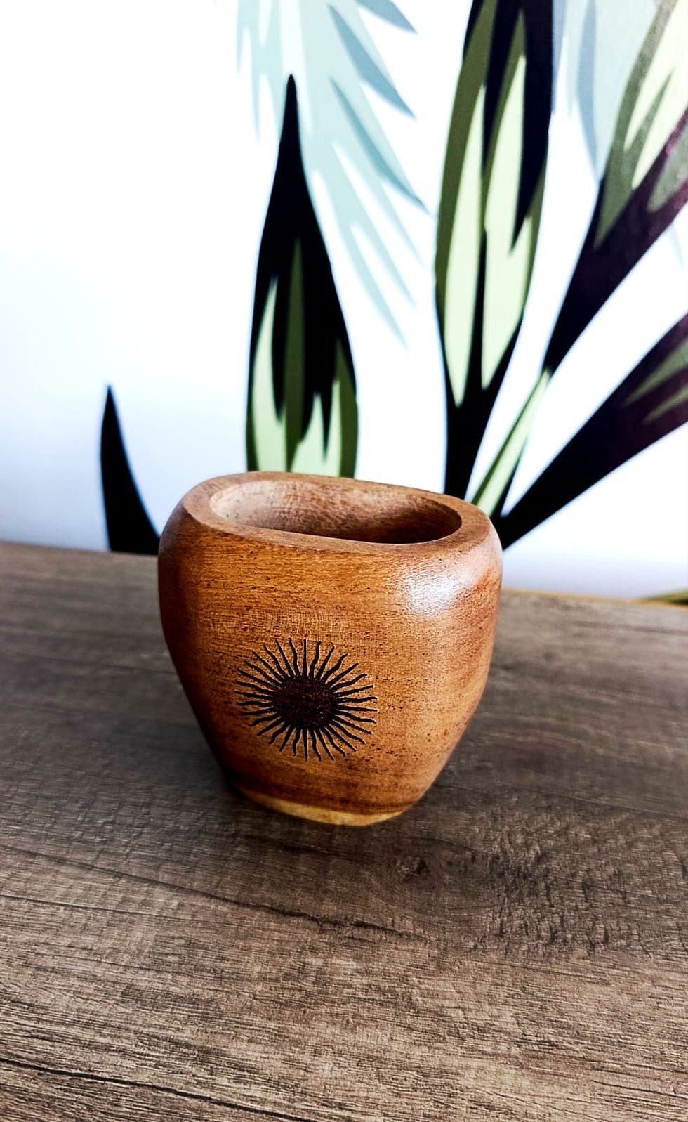 Miniatura: Mate Galleta Algarrobo Sol
