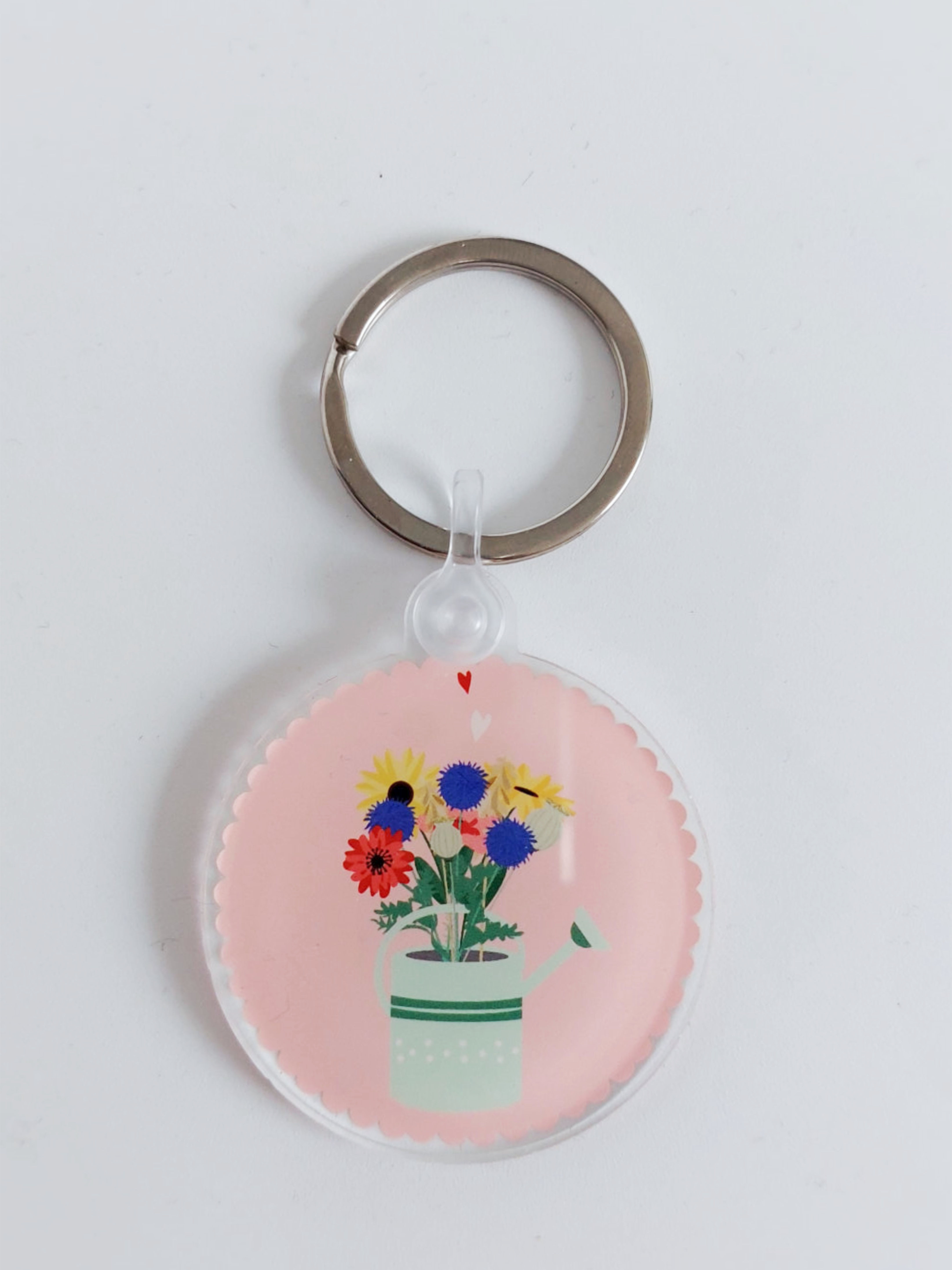 Sleutelhanger 'Bloemengieter'