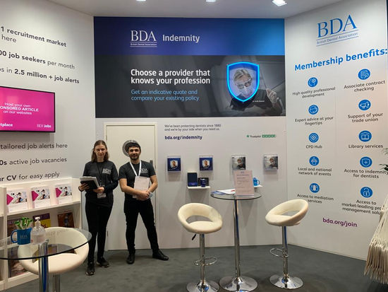 BDA Indemnity Large Format Stand Graphics