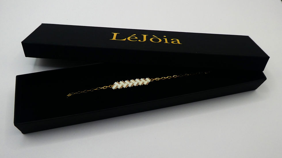 Miniature : Bracelet Iris - Crème