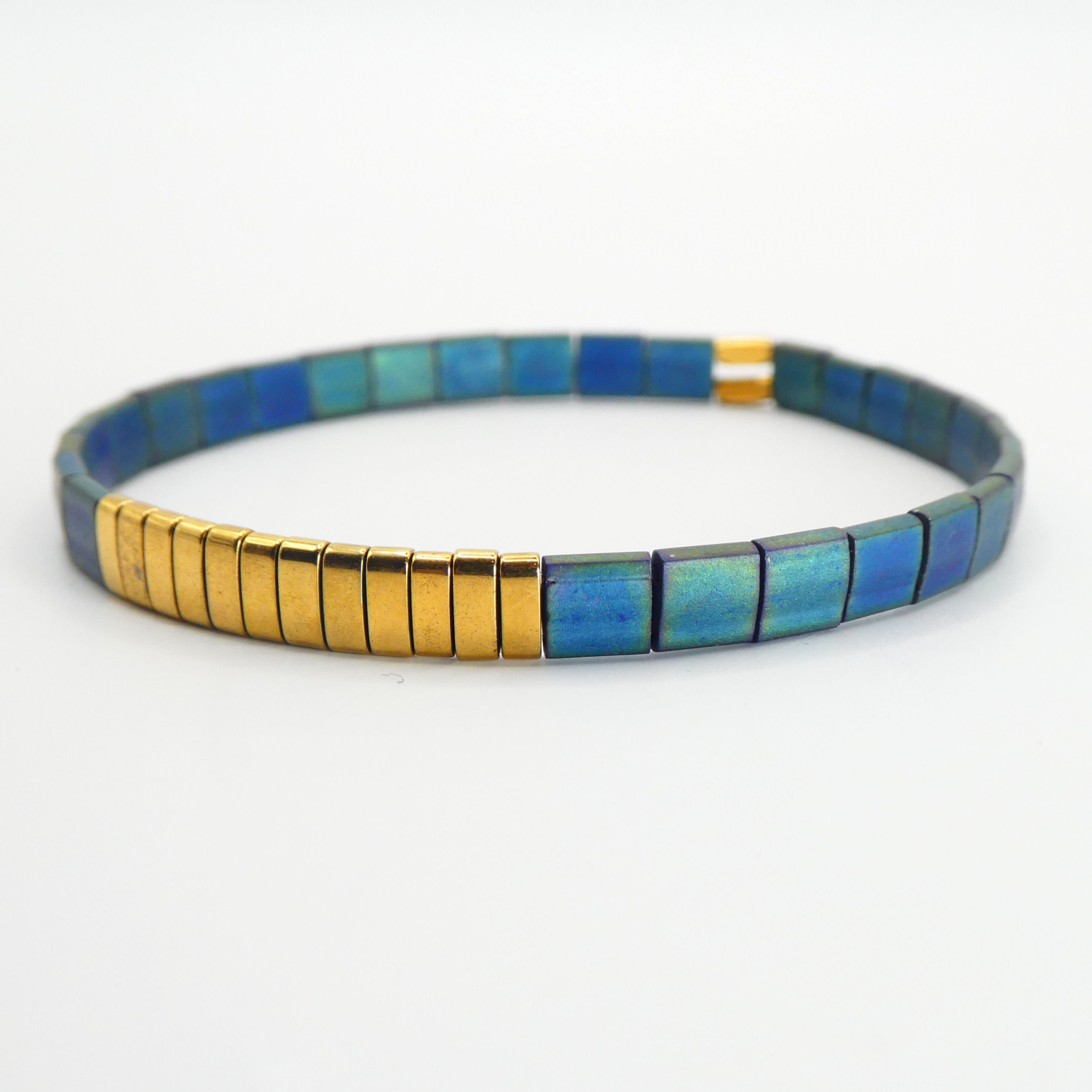 Bracelet Héra - Vert BleuVert