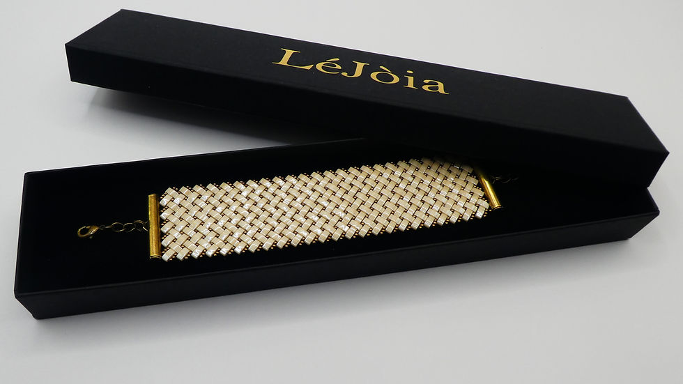 Miniature : Bracelet Athéna - Caramel