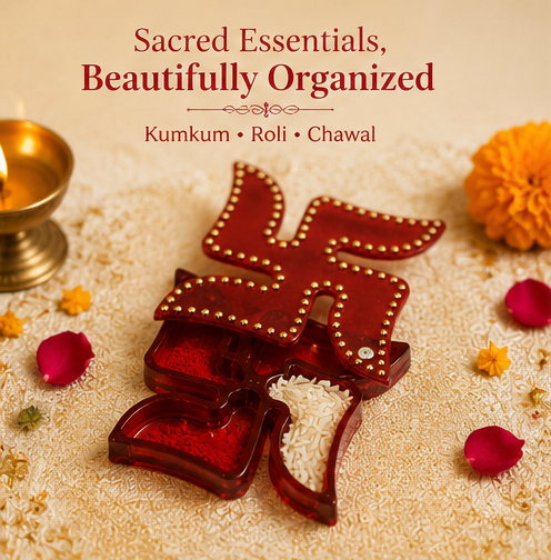 Sacred Swastik Pooja Essentials Box