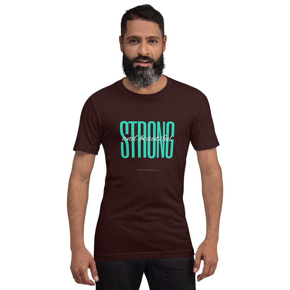 Thumbnail: Strong and Beautiful Unisex t-shirt