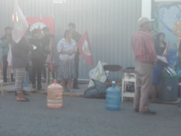 Con plantón, MST protesta en la CDI, delegación Oaxaca