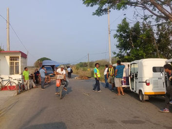 Bloquean paso del Istmo a la capital, en el paraje La Capilla