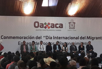 Entre 3 mil y 5 mil migrantes oaxaqueños arribarán a Oaxaca a pasar el fin de año