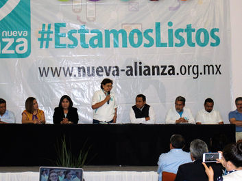 Nueva Alianza dispuesto a firmar un pacto de paz para elecciones