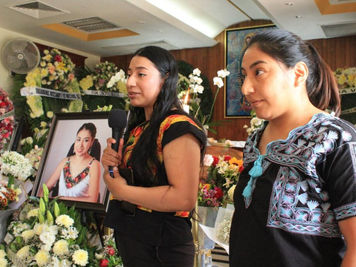 Organizaciones despiden con homenaje a la activista Sandra Domínguez; fue el Estado, acusan