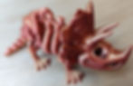 Thumbnail: Triceratops Articulated Figit toy