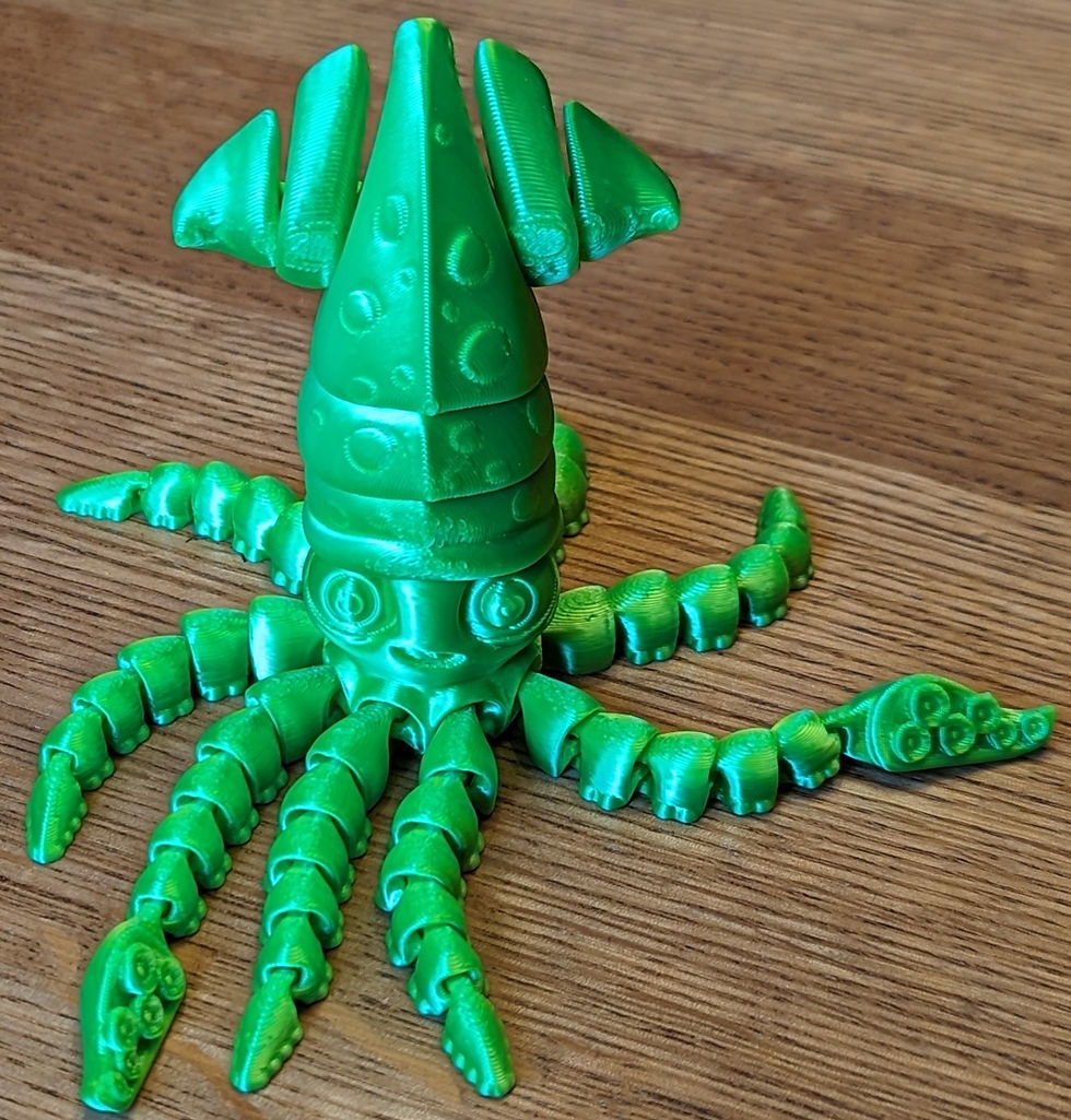 Thumbnail: Squid fidgit Toy