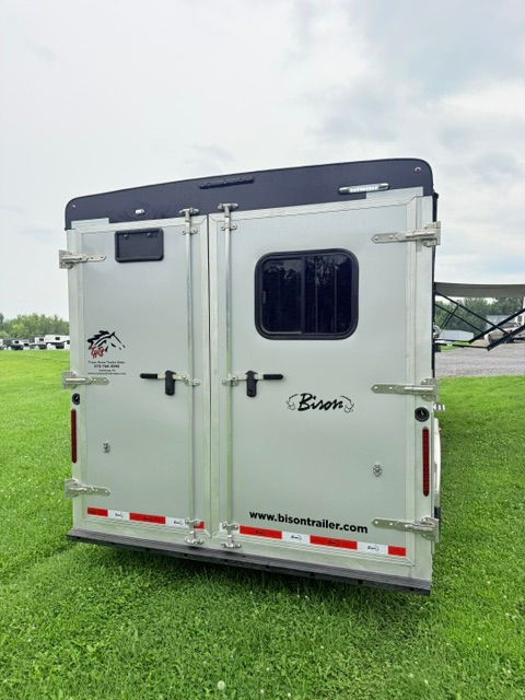 Thumbnail: New 2027 Bison Silverado 8313 8' wide 3 horse 13' LQ: Stock #3535