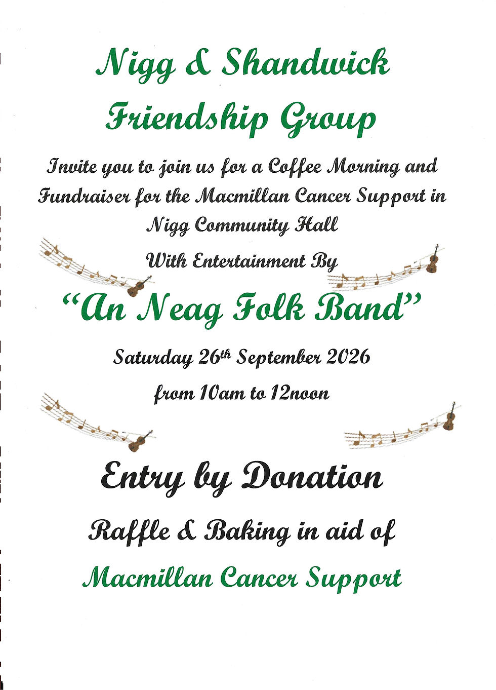 Fundraising for MacMillan