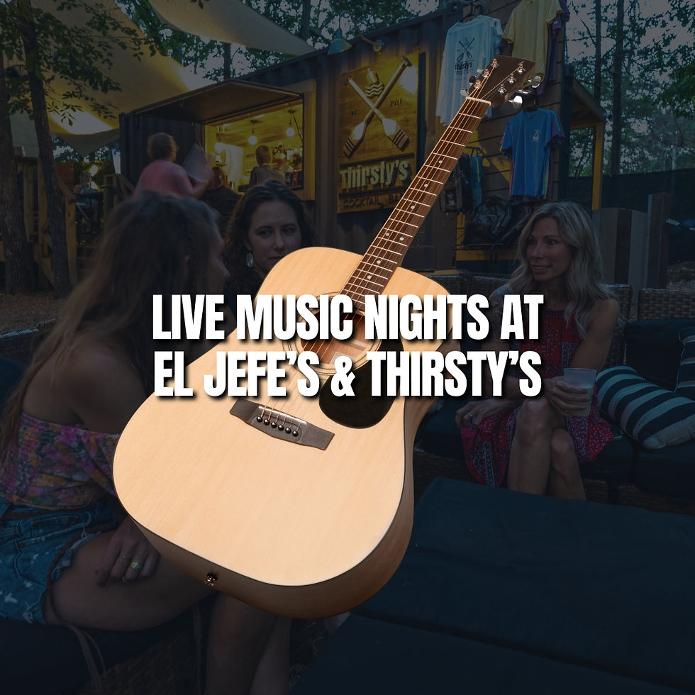 Live Music Nights at El Jefe’s & Thirsty’s
