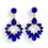 Thumbnail: Blue Begonia Earrings