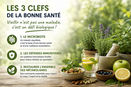 Les trois clefs de la bonne santé