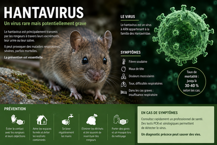 Hantavirus : menace émergente ou simple alerte ?