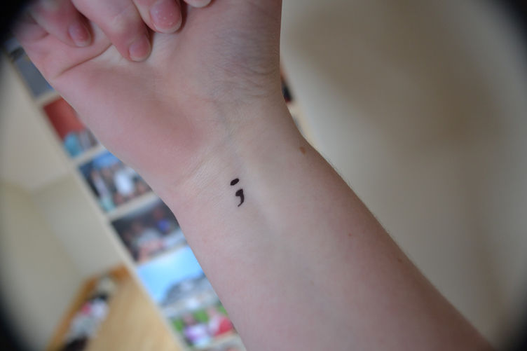 The Semicolon Tattoo Project