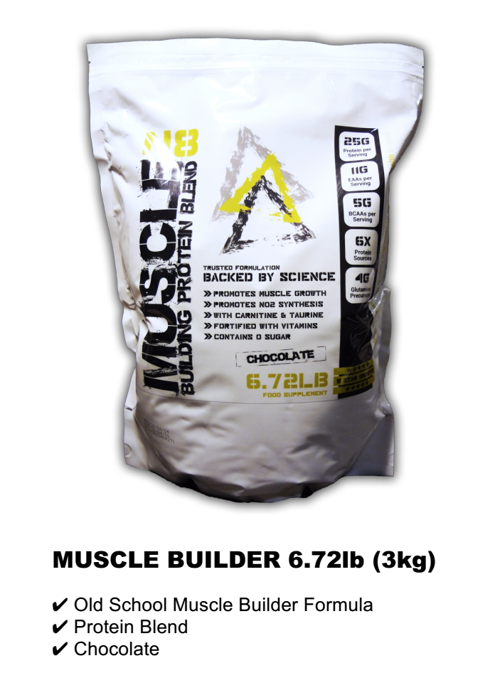 MUSCLE BUILDER 6.72lb (3kg) RM225