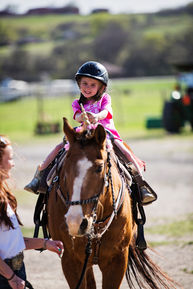 Benbrook Stables horse birthday party Fort Worth