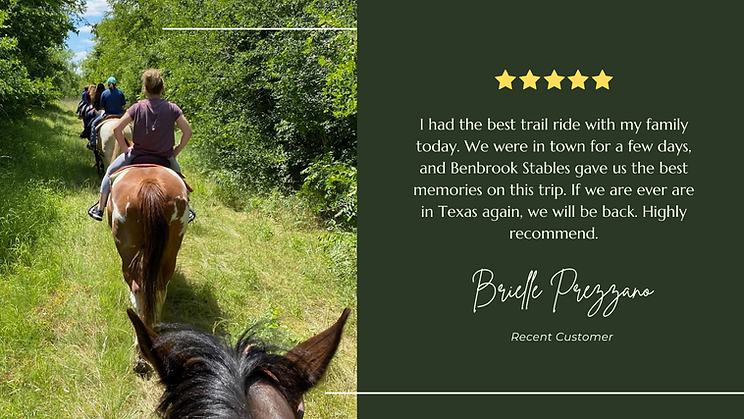 Benbrook StablesTrail Rides