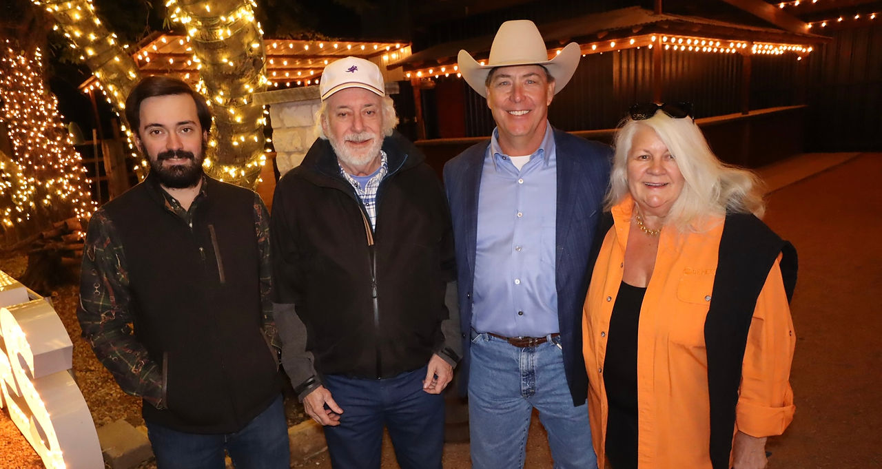 65 Roses Fundraiser at Benbrook Stables Venue in Fort Worth, Texas, bringing together over 355 community leaders, top chefs, and restaurants to support those affected by cystic fibrosis. The event takes place in a spacious venue with flexible indoor and outdoor areas.