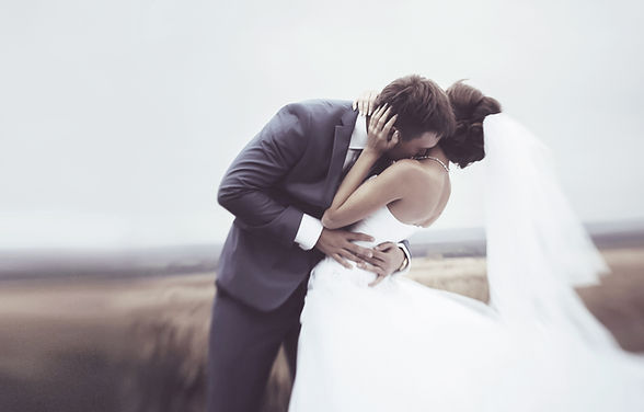 Abrazo de boda