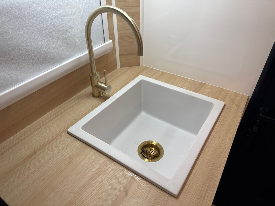 Thumbnail: WHITE GRANITE SINK  460 x 410