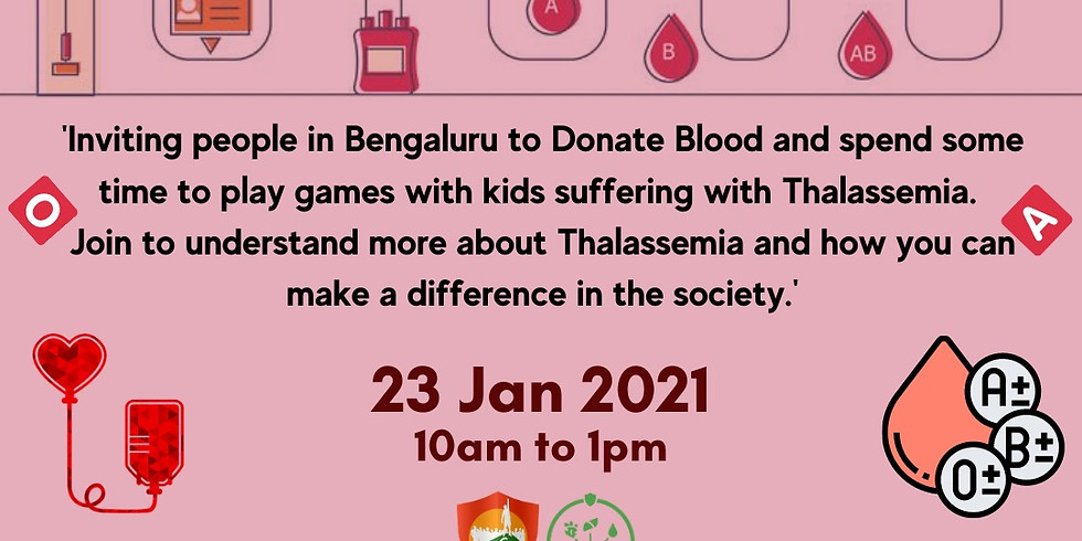 Emergency Blood Donation Drive For Thalassemia Kids